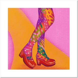 Dancing shoes Posters and Art